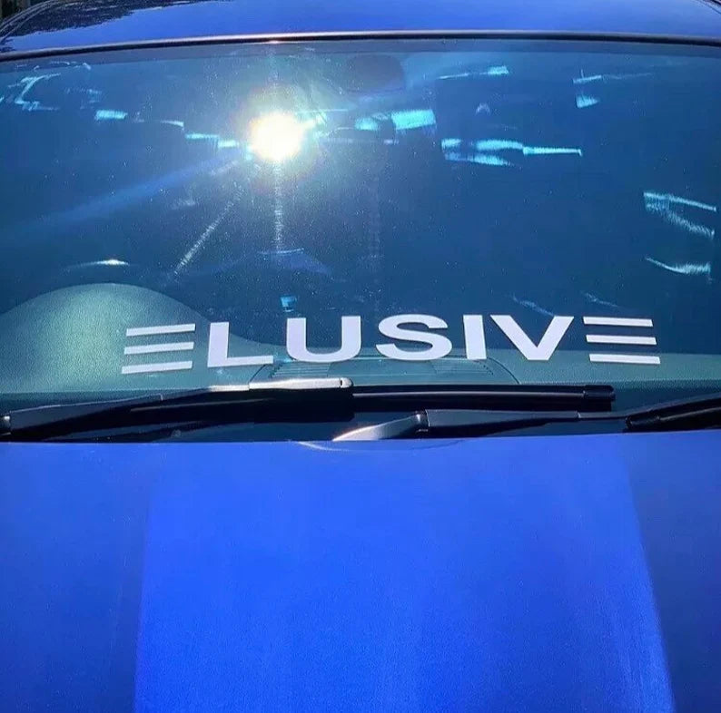 Elusive Sticker Car Vinyl Decal