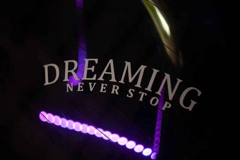 DREAMING Vinyl Decal JDM 90s Aesthetic Car Window Sticker | MySticker