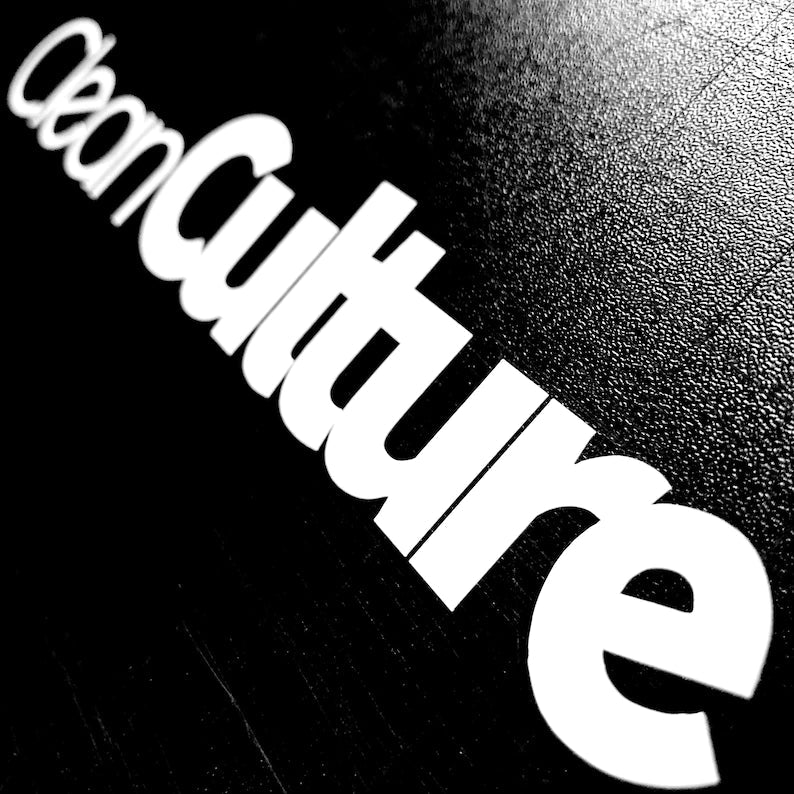 Clean Culture Decal Sticker / jdm Japan Japanese Society Banner Window Windshield Laptop | MySticker