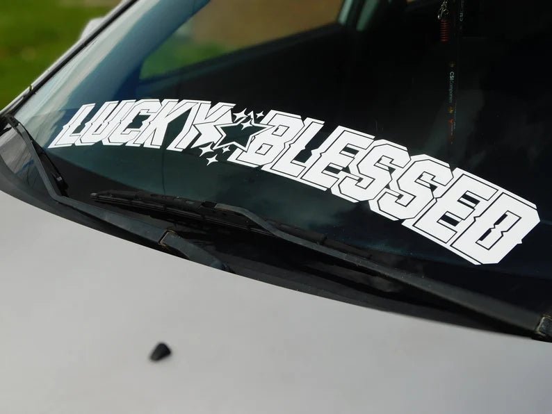 Lucky & Blessed Decal | MySticker