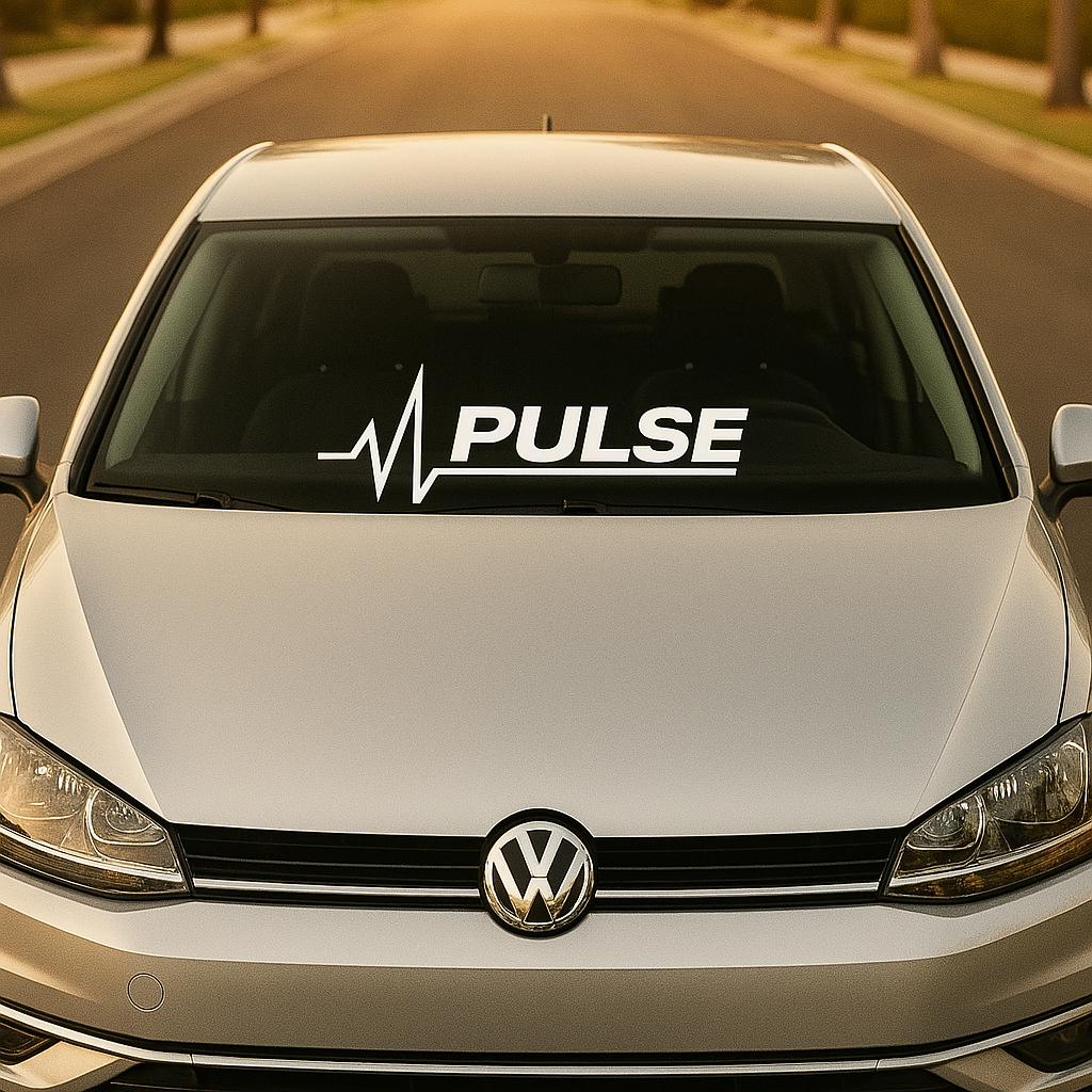 Pulse Car sticker.