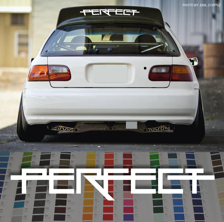 Perfect Fitment Violent car sticker decal