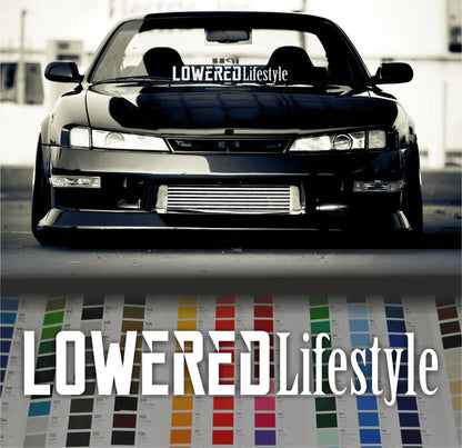 Lowered Lifestyle sticker