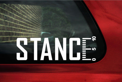 STANCE RULER – Car Sticker