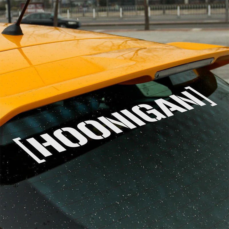 Hoonigan Sign Hoonigan decal | Hoonigan car sticker. – MySticker