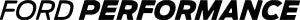 Ford Performance Car Sticker | MySticker