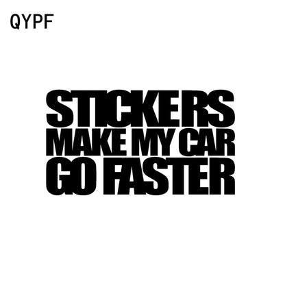 Stickers Make Me Faster car sticker – MySticker