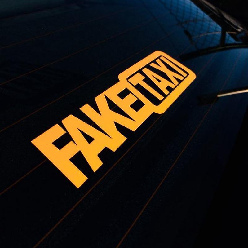 Fake Dealer Sticker Fake taxi Decal | FakeTaxi car sticker – MySticker