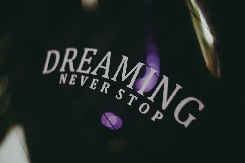 DREAMING Vinyl Decal JDM 90s Aesthetic Car Window Sticker | MySticker