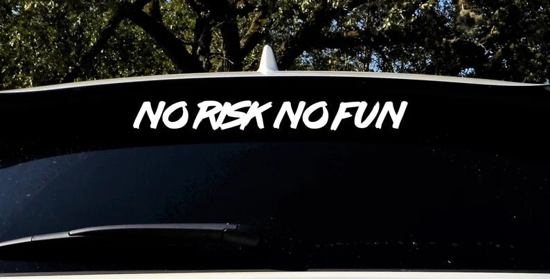Car Sticker Tuning - No Risk No Fun Tuner-MySticker