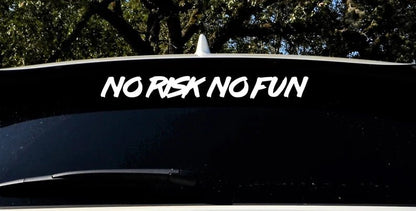 Car Sticker Tuning - No Risk No Fun Tuner-MySticker