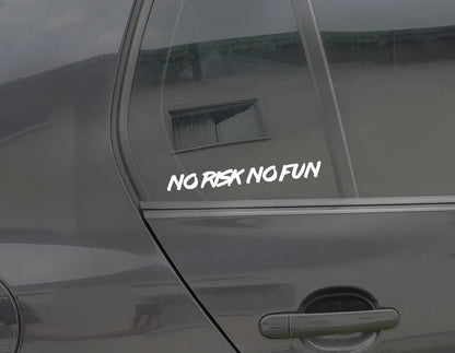Car Sticker Tuning - No Risk No Fun Tuner-MySticker