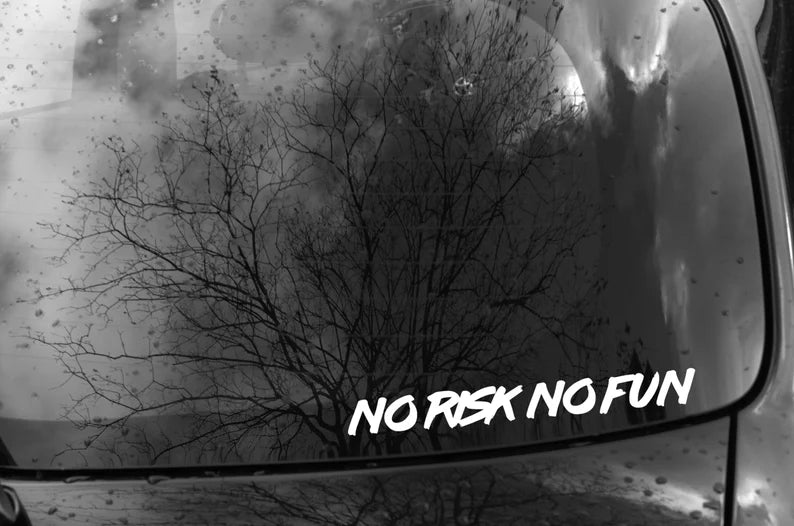 Car Sticker Tuning - No Risk No Fun Tuner-MySticker