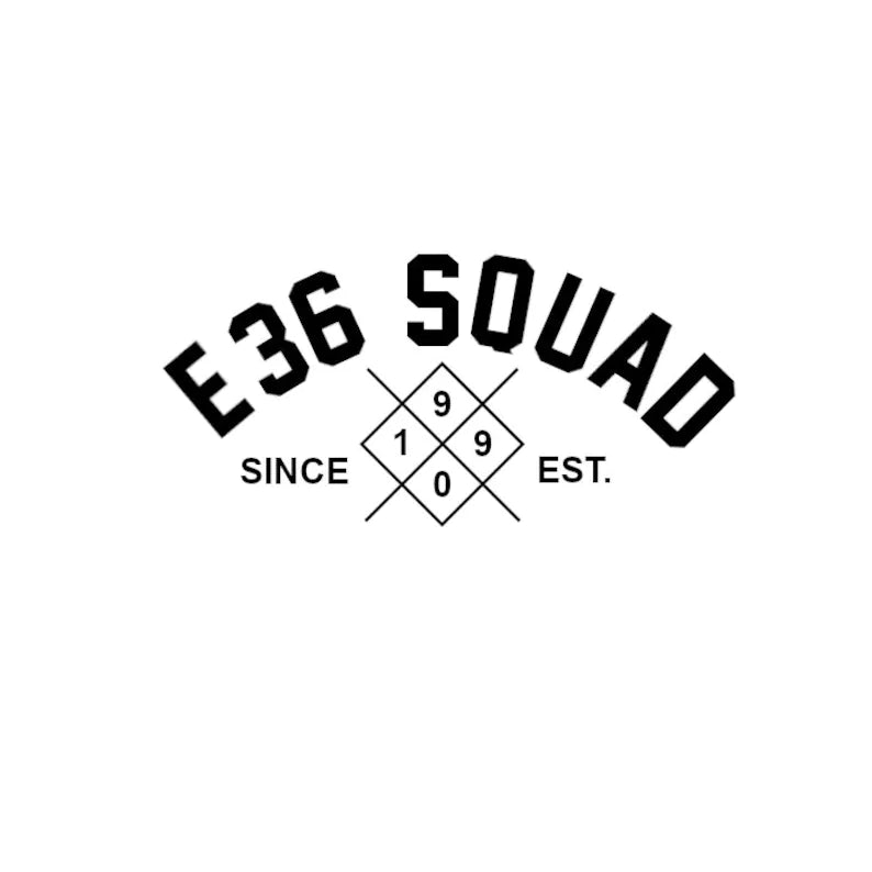 BMW E36 SQUAD Vinyl Tuning Sticker Car Sticker-MySticker